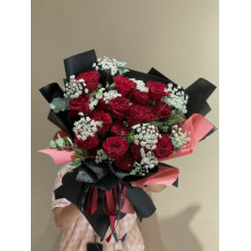 BLACK PAPER AND RED ROSES